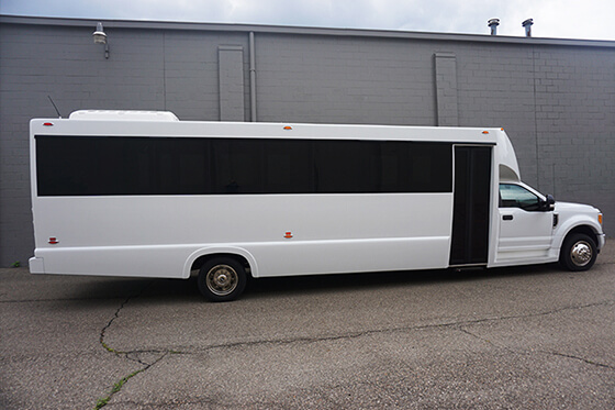 34-passenger limo bus